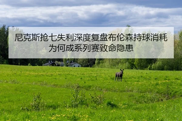 尼克斯抢七失利深度复盘布伦森持球消耗为何成系列赛致命隐患